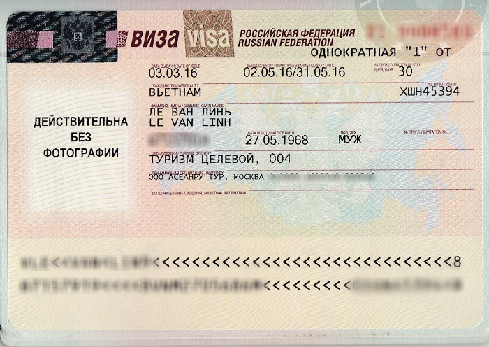 visa du lịch nga - Hình 1