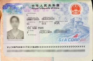 visa du lịch trung quốc