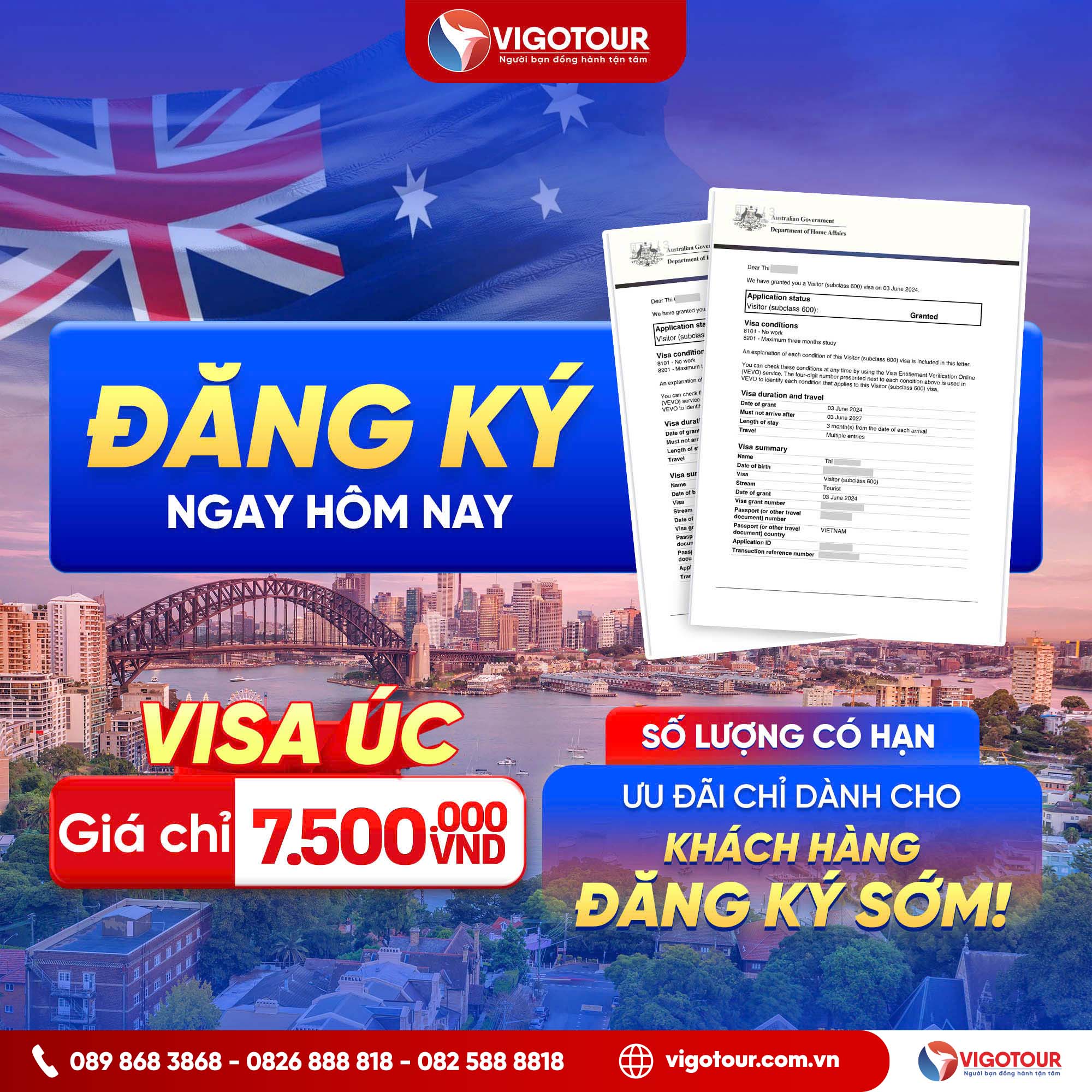 visa du lịch úc 3 năm - Hình 5