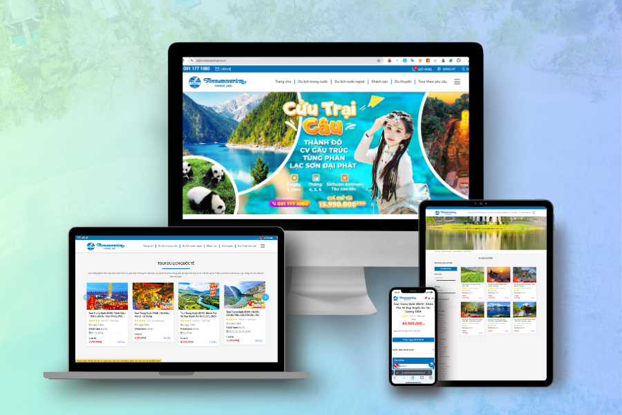 website du lịch - Hình 3