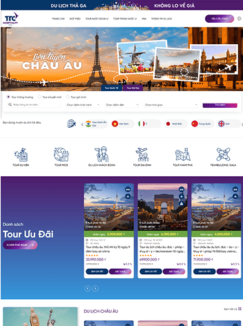 website du lịch - Hình 4