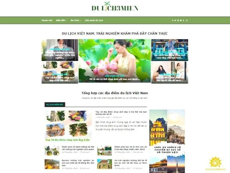 website du lịch việt nam - Hình 2