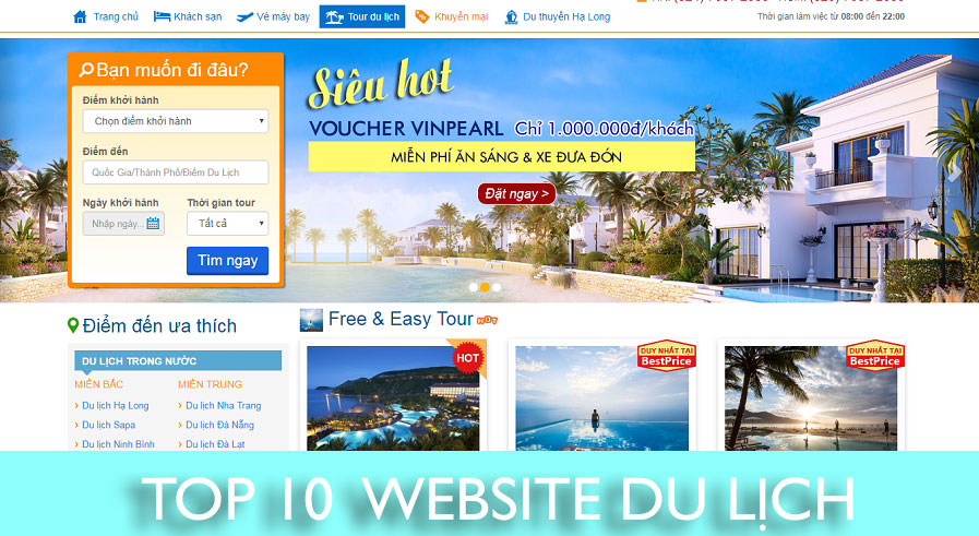 website du lịch việt nam - Hình 4