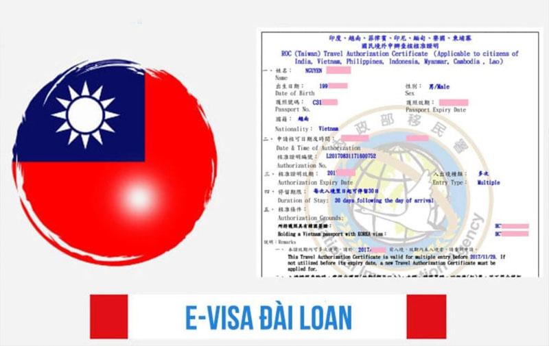 xin visa du lịch đài loan tự túc online - Hình 5