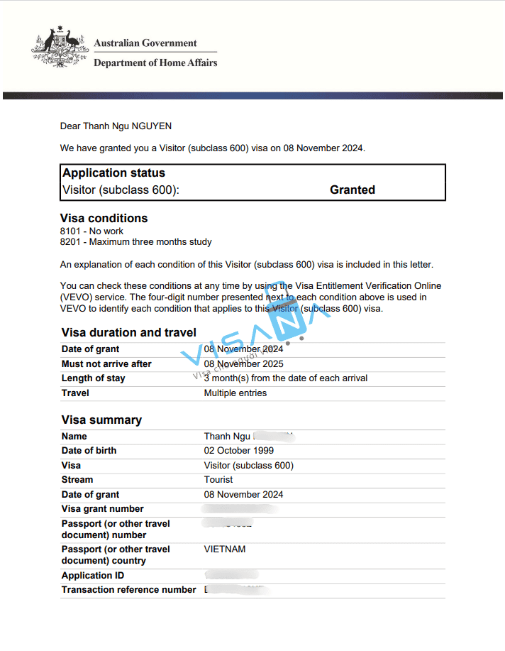 xin visa du lịch úc online - Hình 1