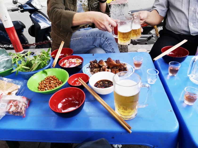 ăn nhậu khu quán sứ otofun - Hình 1