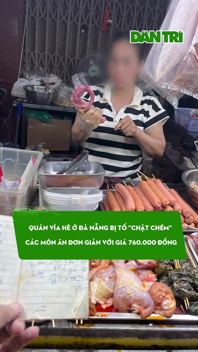 ăn quán vỉa hè bị chặt chém - Hình 1