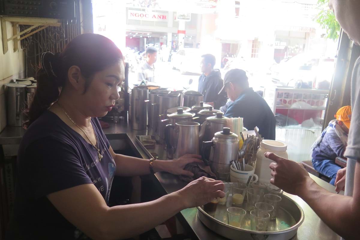 ăn sáng quán người hoa ở đà lạt - Hình 3