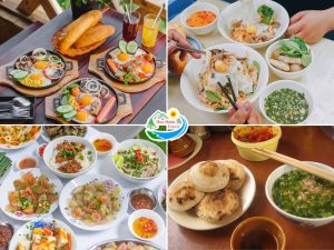 ăn sáng quán người hoa ở đà lạt