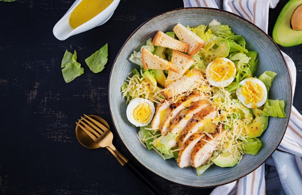 ăn sáng salad quán - Hình 3