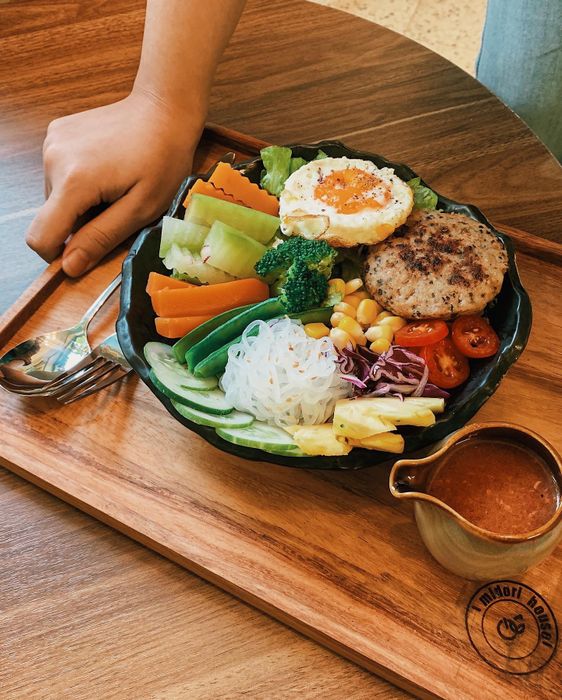 ăn sáng salad quán - Hình 4