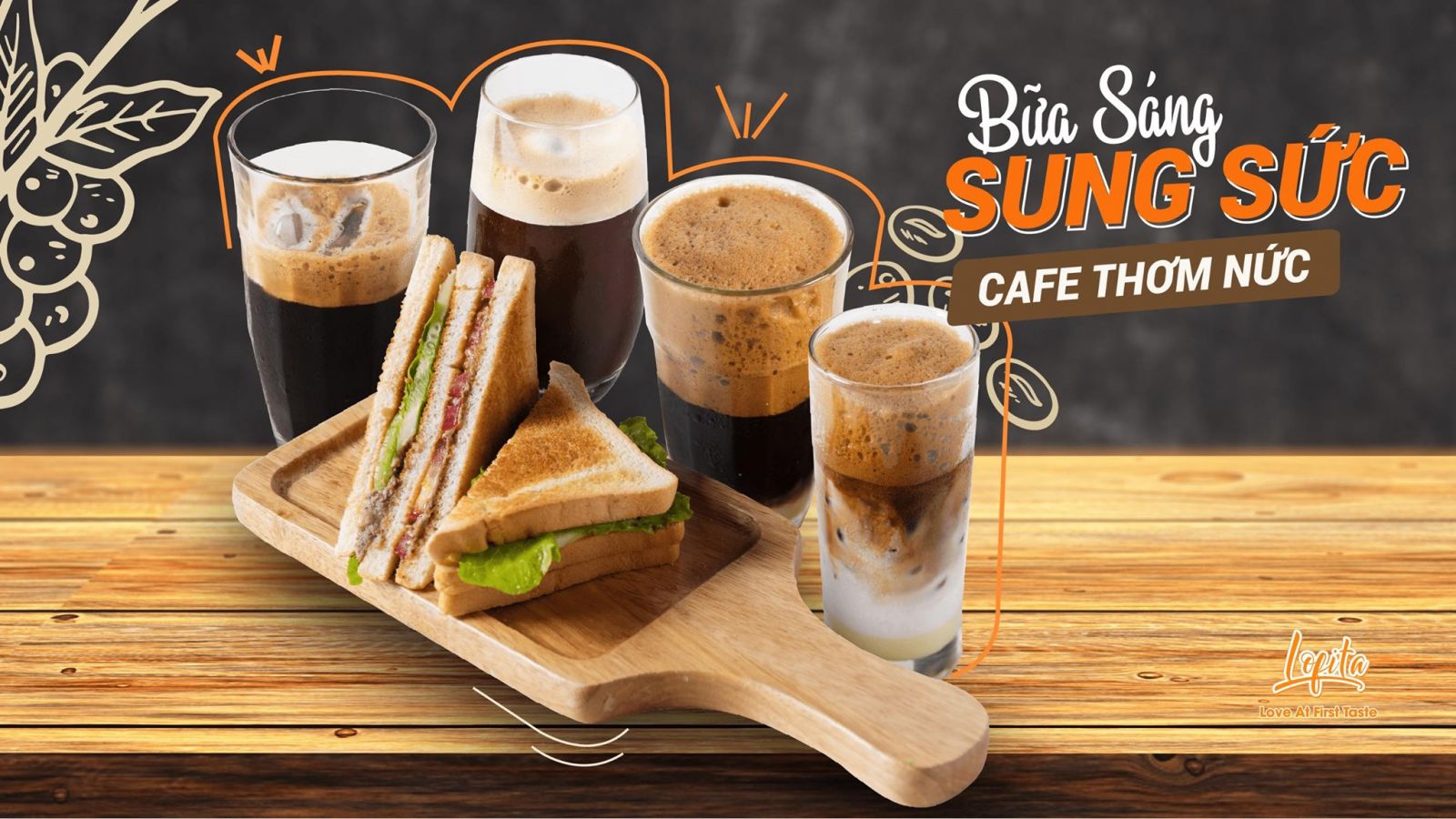 ăn sáng xong thì uống gì tai quán cf - Hình 3