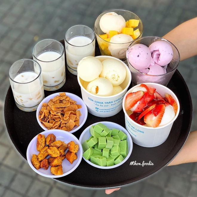 ăn vặt quán ngon sữa chua dẽo - Hình 2