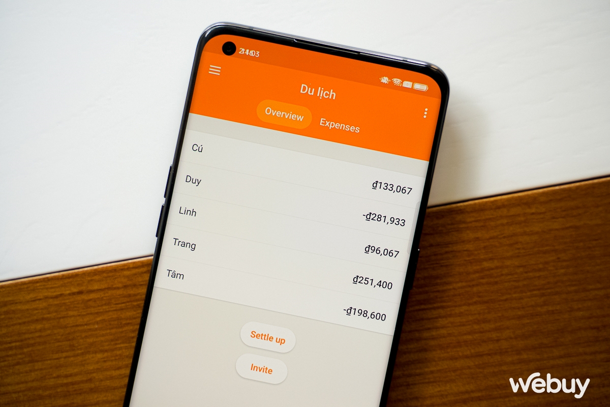 app chia tiền du lịch - Hình 2