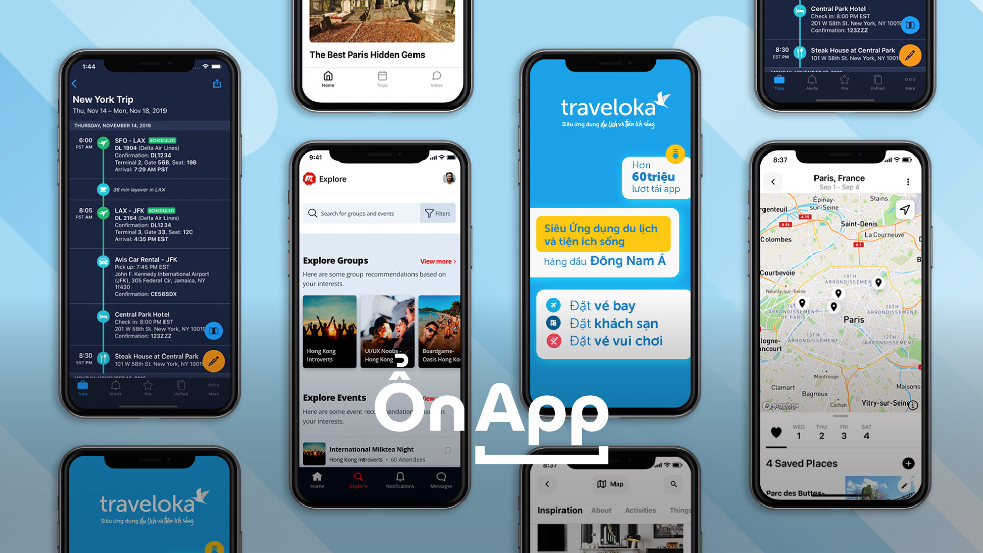 app lên lịch trình du lịch - Hình 1