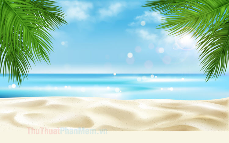 background du lịch biển - Hình 4
