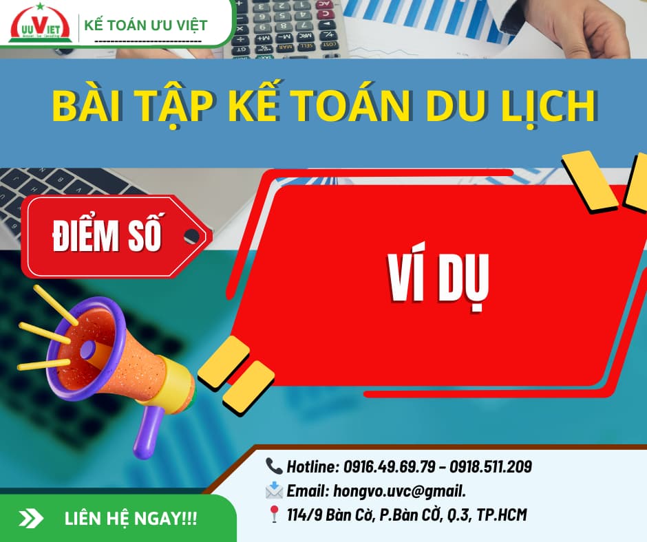 bài tập kế toán du lịch có lời giải - Hình 5