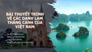 bài thuyết trình powerpoint về du lịch việt nam