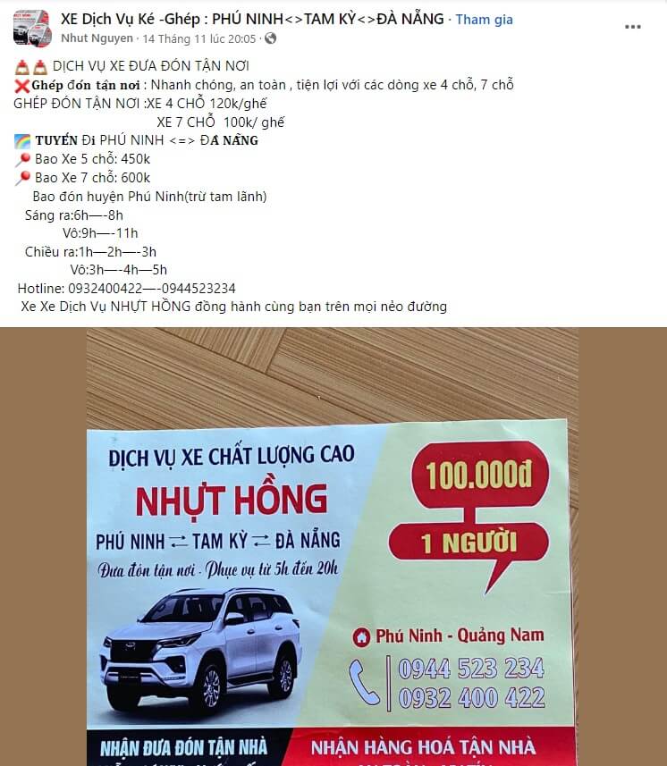 bài viết quảng cáo dịch vụ xe du lịch - Hình 5