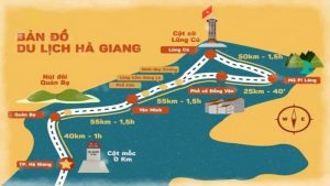 bản đồ các điểm du lịch hà giang