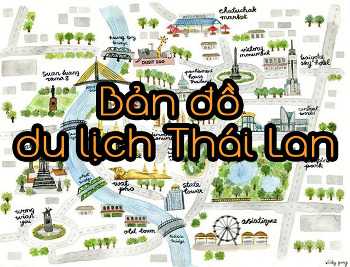 bản đồ du lịch bangkok - Hình 3