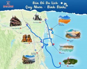 bản đồ du lịch bình định