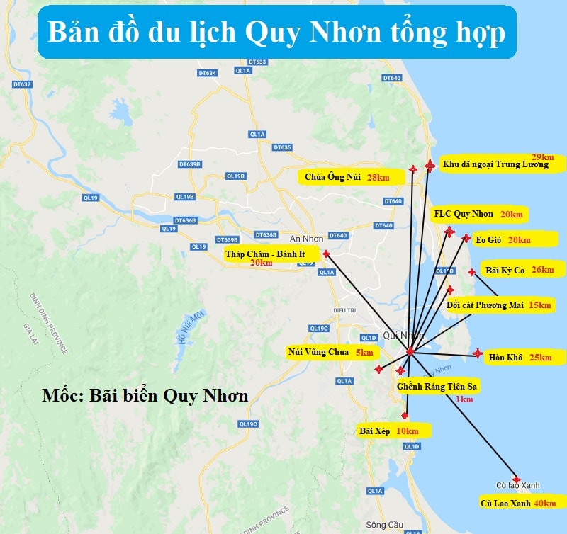 bản đồ du lịch bình định - Hình 5