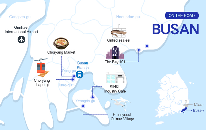 bản đồ du lịch busan - Hình 5