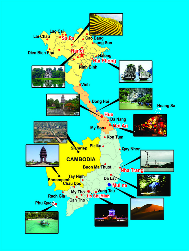 bản đồ du lịch cá nhân - Hình 2