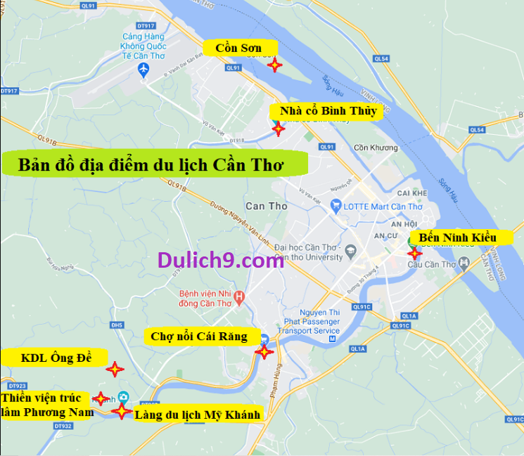 bản đồ du lịch cần thơ - Hình 4