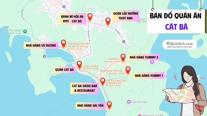 bản đồ du lịch cát bà - Hình 4