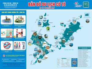 bản đồ du lịch cô tô