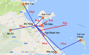 bản đồ du lịch đà nẵng hội an
