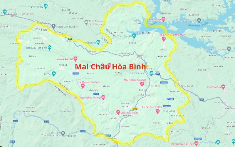 bản đồ du lịch hòa bình - Hình 1
