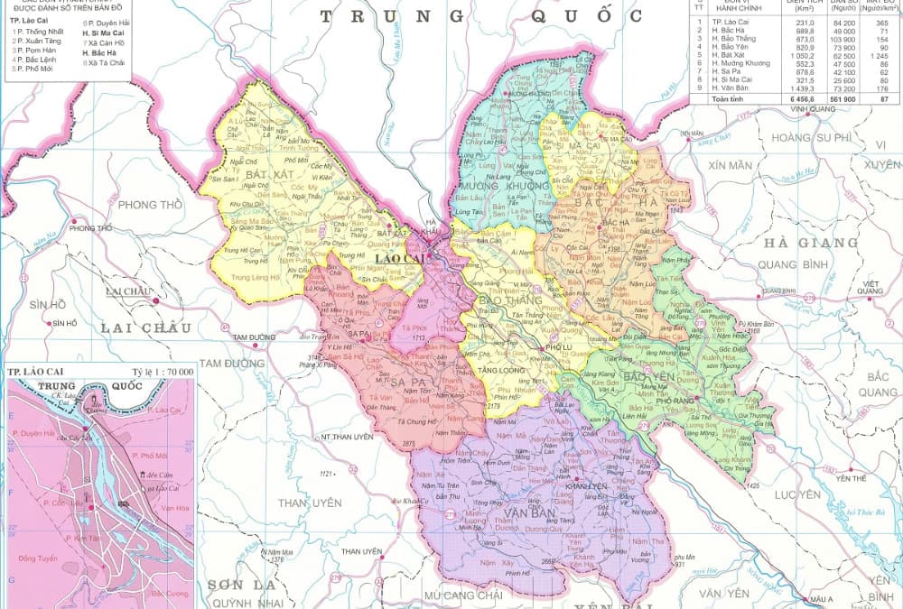 bản đồ du lịch lào cai - Hình 4