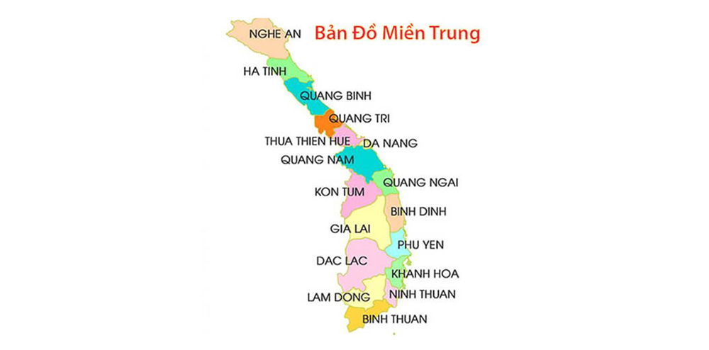 bản đồ du lịch miền trung - Hình 3