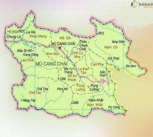 bản đồ du lịch mù cang chải