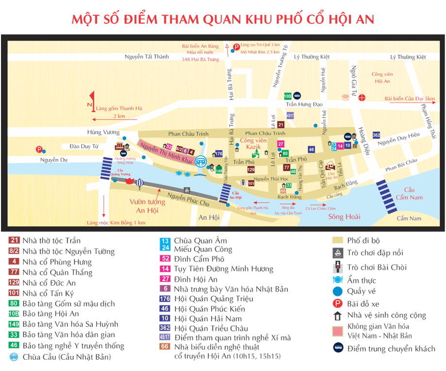 bản đồ du lịch phố cổ hội an - Hình 3