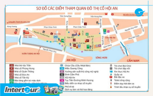 bản đồ du lịch phố cổ hội an