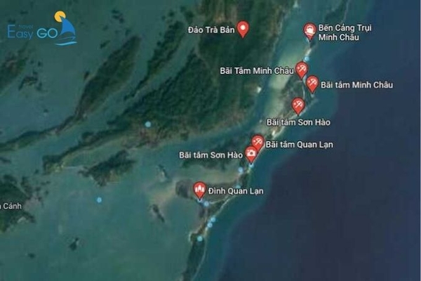 bản đồ du lịch quan lạn - Hình 3