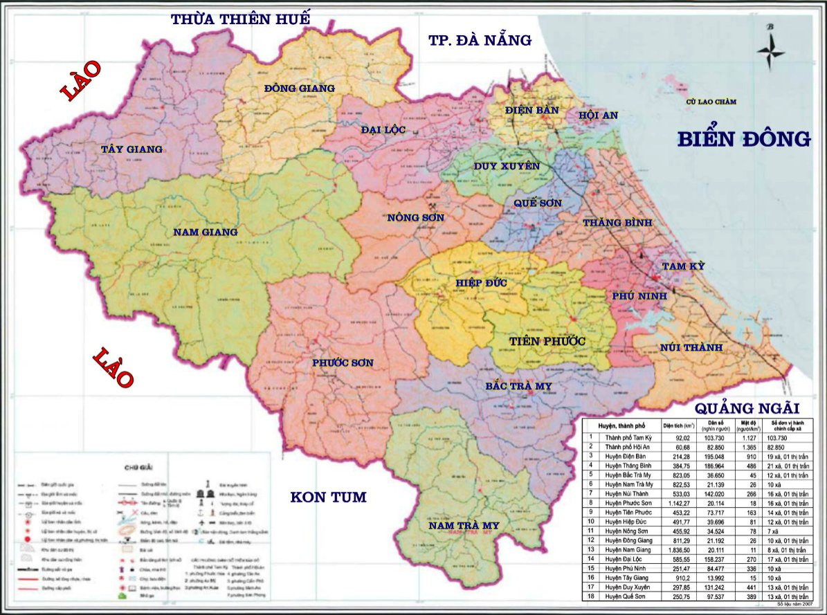 bản đồ du lịch quảng nam - Hình 4