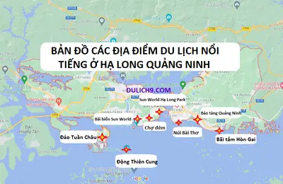 bản đồ du lịch quảng ninh - Hình 3
