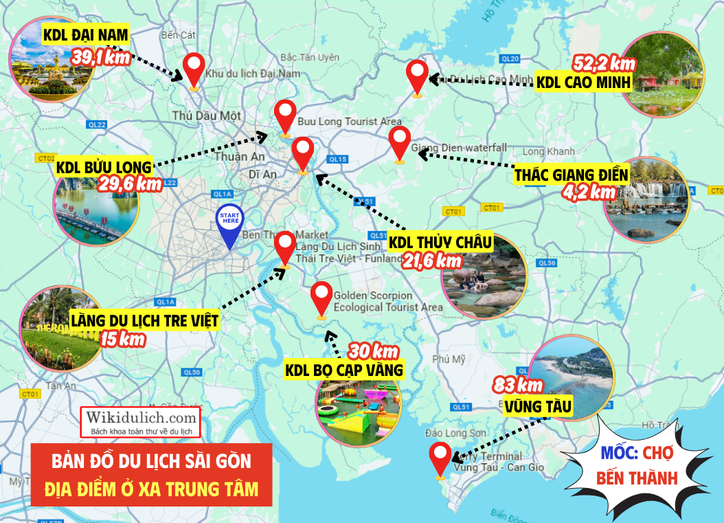bản đồ du lịch sài gòn - Hình 3