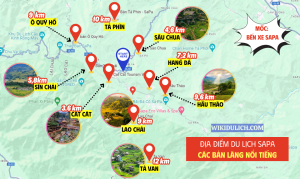 bản đồ du lịch sapa chi tiết