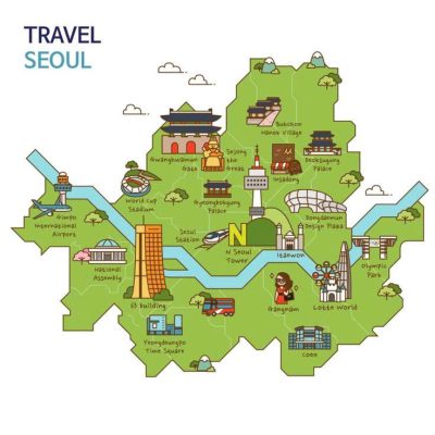 bản đồ du lịch seoul - Hình 1