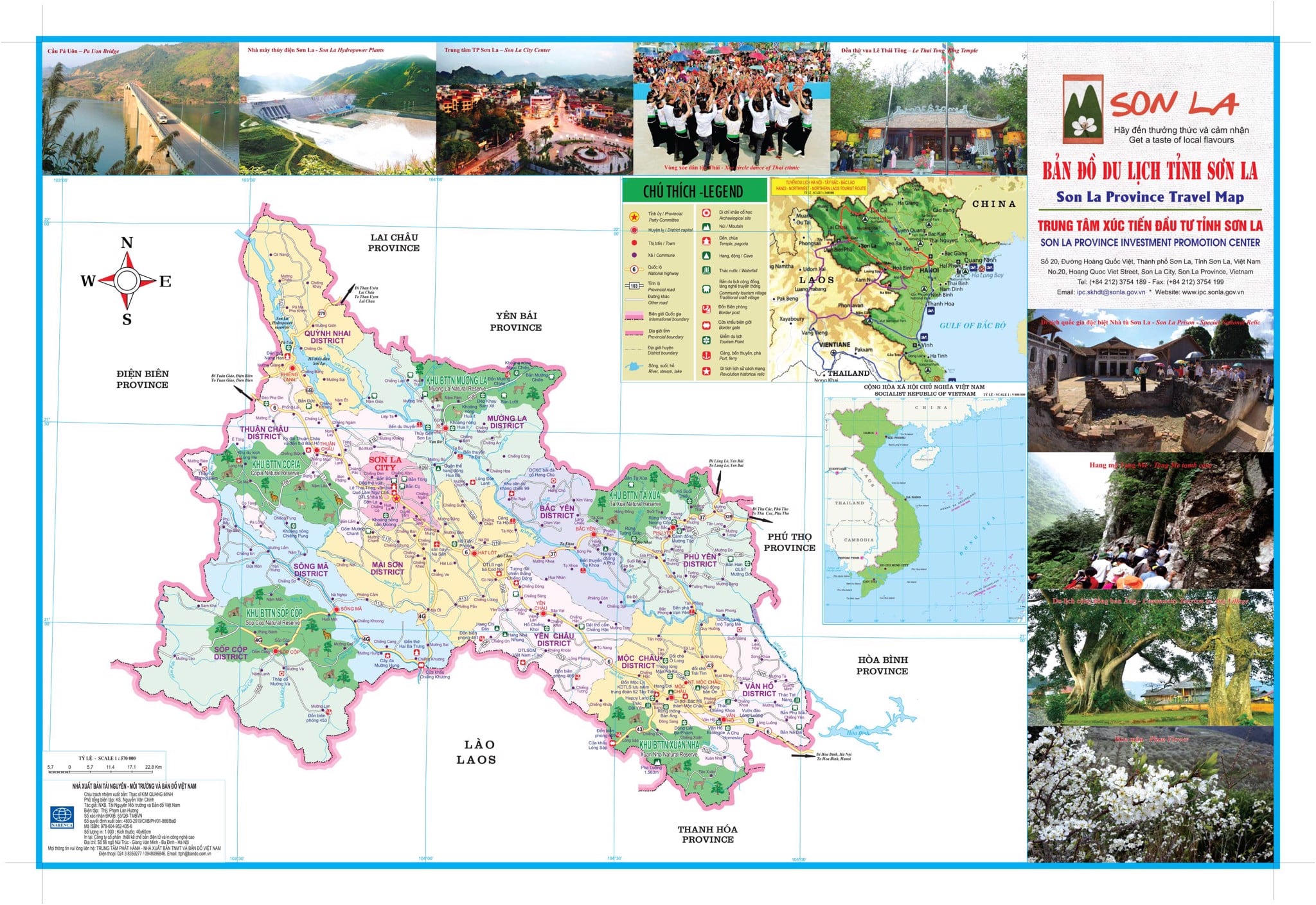 bản đồ du lịch sơn la - Hình 1