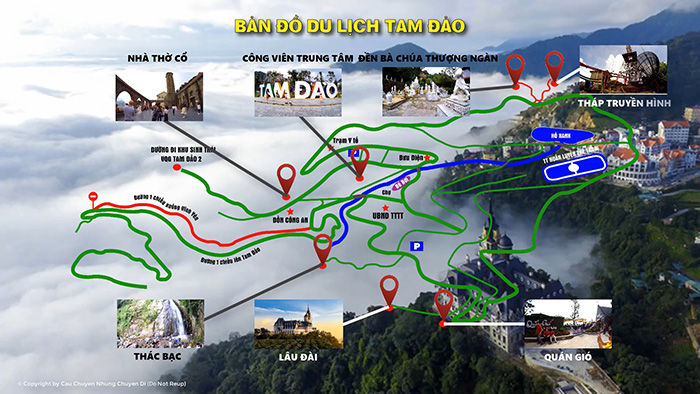 bản đồ du lịch tam đảo - Hình 5