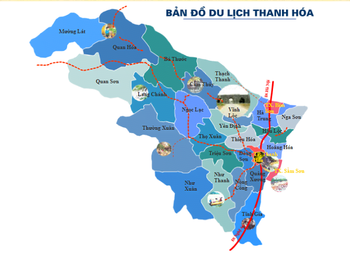 bản đồ du lịch thanh hóa - Hình 2