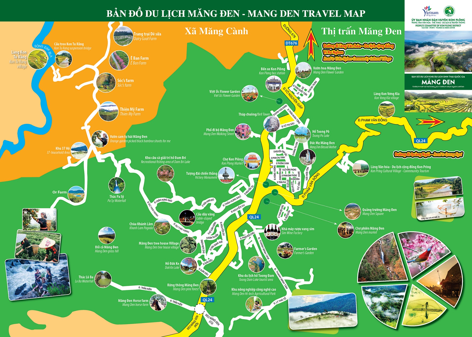 bản đồ khu du lịch - Hình 2