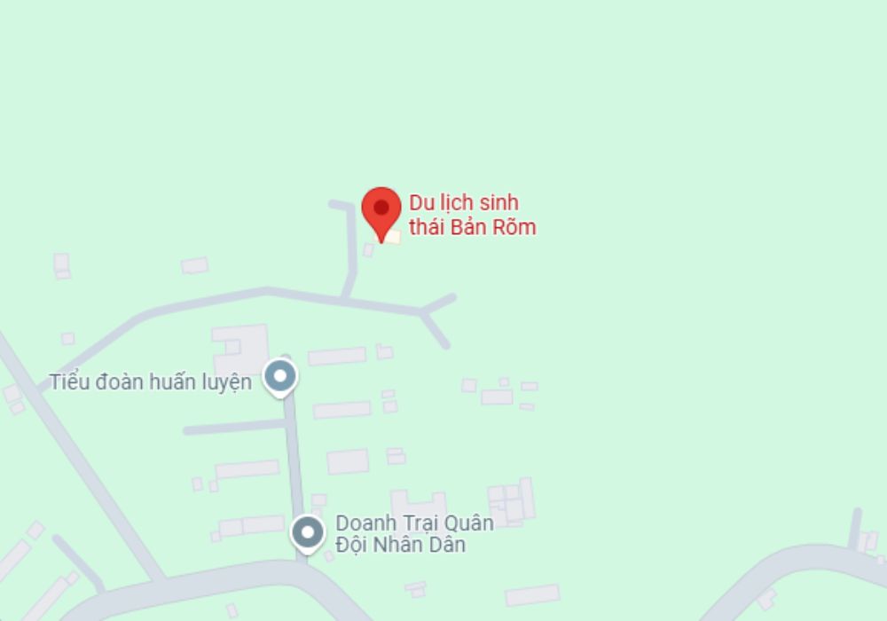 bản đồ khu du lịch bản rõm - Hình 5